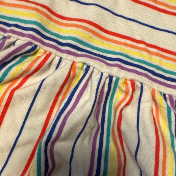 Cat & Jack Rainbow Striped Toddler Dress - Size 5T - Picture 4 of 4